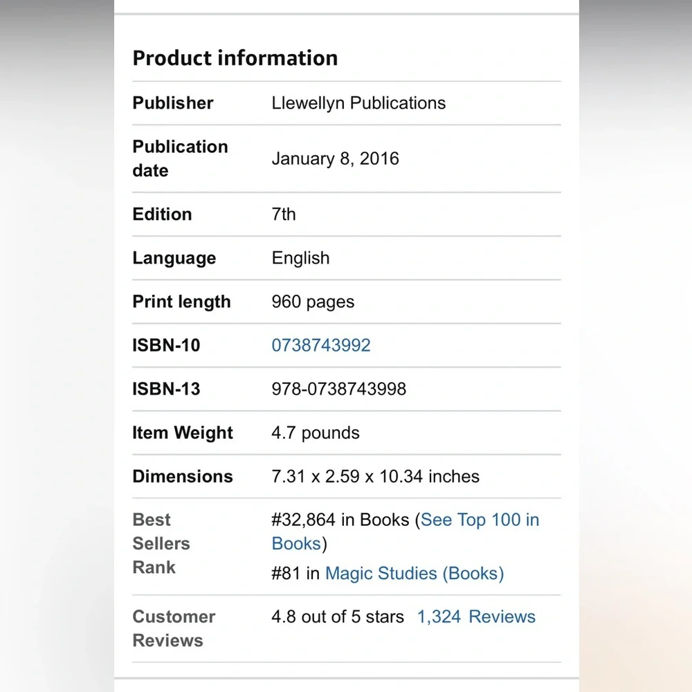 The Golden Dawn 7th edition book - Picture 16 of 16